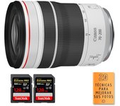RF 70-200mm f/4L IS USM + 2 SanDisk 128GB Extreme PRO UHS-II SDXC 300 MB/s + PDF  pulgadas pulgadas20 TÉCNICAS PARA