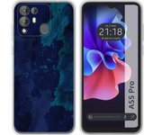 Funda Silicona Transparente Blackview A55 Pro Acuarela 13