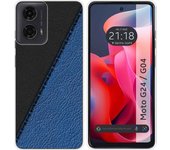 Funda Silicona Motorola Moto G04 / G24 Cuero 02