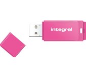 Integral 128GB USB2.0 DRIVE NEON PINK unidad flash USB USB tipo A 2.0 Rosa