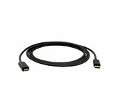 Kramer Electronics C-DPM/HM/UHD-6 adaptador de cable de vídeo 1,8 m DisplayPort HDMI Negro