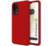 Funda Silicona TCL 40 NXTPAPER 5G Roja