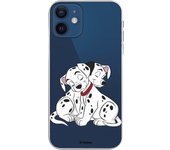 Funda para iPhone 12 Oficial de Disney Cachorros Abrazos - 101 Dálmatas