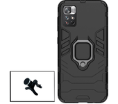 Kit de soporte magnético de automóvil fortalecido + 3x1 Cubierta de defensor militar