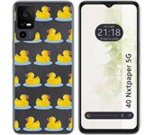 Funda Silicona TCL 40 NXTPAPER 5G Pato