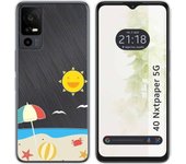 Funda Silicona TCL 40 NXTPAPER 5G Playa