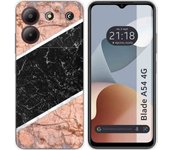 Funda Silicona Zte Blade A54 4G Mármol 07