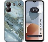 Funda Silicona Zte Blade A54 4G Mármol 09