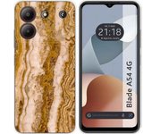 Funda Silicona Zte Blade A54 4G Mármol 10