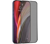 Protector de pantalla para Apple iPhone 12 / 12 Pro Confidencial y Antibacteriano Negro transparente