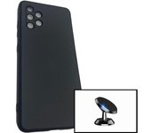 Kit de soporte de automóvil magnético + cubierta de silicona líquida
