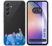 Funda Silicona Transparente Samsung Galaxy A54 5G Hipo