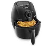 Freidora de aire sin aceite palson pegasus 30646 color negro 1500w