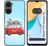 Funda Silicona Zte Blade V50 Design 5G Furgoneta