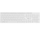 Teclado ingles natec nautilus us slim blanco nkl-1951