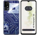 Funda Silicona TCL 40 NXTPAPER 5G Circuito