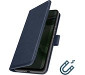 Funda para Xiaomi Redmi Note 7 Tarjetero Soporte Vídeo Azul oscuro