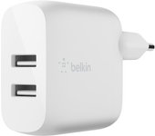 Belkin WCB002VFWH cargador de dispositivo móvil Blanco Interior