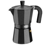 Noir Negra Cafetera italiana 3 tazas