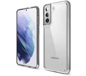 Carcasa Samsung Galaxy A20s hybrid (bumper + trasera transparente) transparente