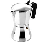 FAGOR Cupy Cafetera Italiana Inducción 12 Tazas Café, Aluminio, Todo Tipo Cocinas, Vitrocerámica, Ga