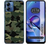 Funda Silicona Motorola Moto G14 Camuflaje