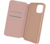 Funda iPhone 12 Pro Max Tarjetero Soporte Vídeo Rosa