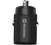 Cargador Coche Compacto de 30W Doble Puerto USB-C Power Delivery Negro