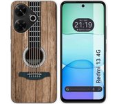 Funda Silicona Xiaomi Redmi 13 4G Madera 11