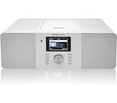 , IR-540D+BTWH, Microcadena Radio Internet Wi-Fi DAB+/FM, Reproductor CD-MP3, Bluetooth, USB Mando a