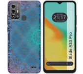 Funda Silicona Transparente Zte Blade A53 Pro Mandala