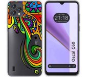 Funda Silicona Transparente Blackview Oscal C60 Colores