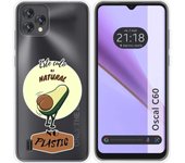 Funda Silicona Transparente Blackview Oscal C60 Culo Natural