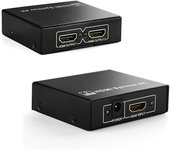 Splitter Multiplicador HDMI 1 × 2 - 1 Entrada 2 Salidas 4K 2160p HDMI 2.0 / HDCP 2.2