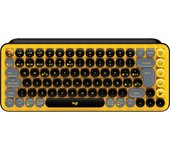 Logitech POP Keys Wireless Mechanical Keyboard With Emoji Keys teclado RF Wireless + Bluetooth QWERT