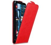 Funda para Google Pixel 2 XL in ROJO MANZANA - Cubierta Proteccion Estilo Flip con Cierre Magnetico - Etui Case Cover Carcasa