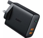 AUKEY PA-D2 cargador de dispositivo móvil Netbook, Smartphone, Tableta Negro Corriente alterna, CC I
