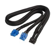 sst-pp12-pcie - 2 x pcie-8 pines- (fuente de alimentaciÓn) - 12 pines- (gpu) cable de alimentaciÓn