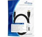 MediaRange MRCS210 cable HDMI 2 m HDMI tipo A (Estándar) Negro