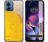 Funda Silicona Motorola Moto G54 5G Cerveza