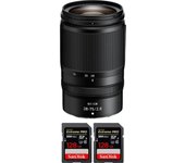 Z 28-75mm F2.8 + 2 SanDisk 128GB Extreme PRO UHS-II SDXC 300 MB/s + PDF MCZ DIRECT 20 TÉCNICAS PARA