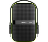 Silicon Power Armor A60 disco duro externo 5000 GB Negro, Verde