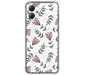 Funda Antigolpes Motorola Moto G84 5G Flores 01