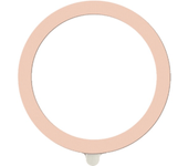 Silicona magsafe magnético de forma inalámbrica rosa