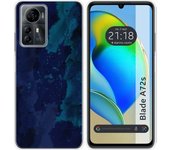Funda Silicona Zte Blade A72s Acuarela 13