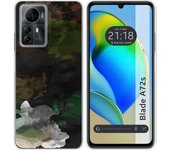 Funda Silicona Zte Blade A72s Acuarela 12