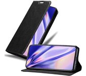 Funda Libro para Vivo X21S en NEGRO ANTRACITA - Cubierta Proteccion con Cierre Magnetico, Tarjetero y Funcion de Suporte - Etui Case Cover Carcasa