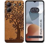 Funda Silicona Zte Blade A54 4G Cuero 03