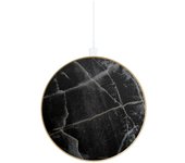 IDEAL OF SWEDEN Cargador Inalámbrico Qi para Smartphones/AirPods 10W Modelo Thunder Marble Negro