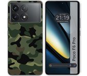 Funda Silicona Xiaomi Poco F6 Pro 5G Camuflaje